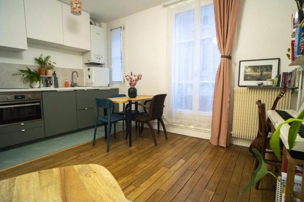 På billedet ses objektet Comfortable apartment near Paris4min from metro13 beliggende i byen Malakoff.