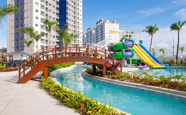 A la foto es mostra l'objecte Apartamento Salinas Exclusive Resort situat a la ciutat de Salinópolis.