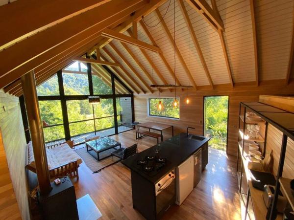 A la foto es mostra l'objecte Luxury mountain loft situat a la ciutat de Collentañe.