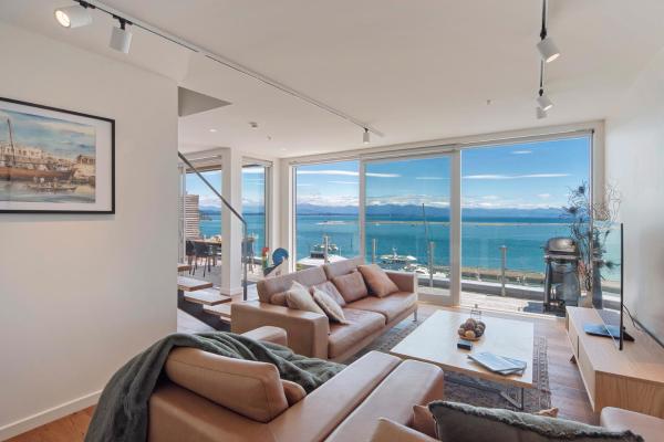 A la foto es mostra l'objecte Penthouse 37 - Nelson Waterfront Apartment situat a la ciutat de Nelson.