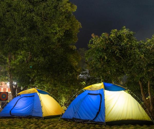 Na fotografii je vidět objekt Dandeli Jungle Resort nacházející se ve městě Dandeli.