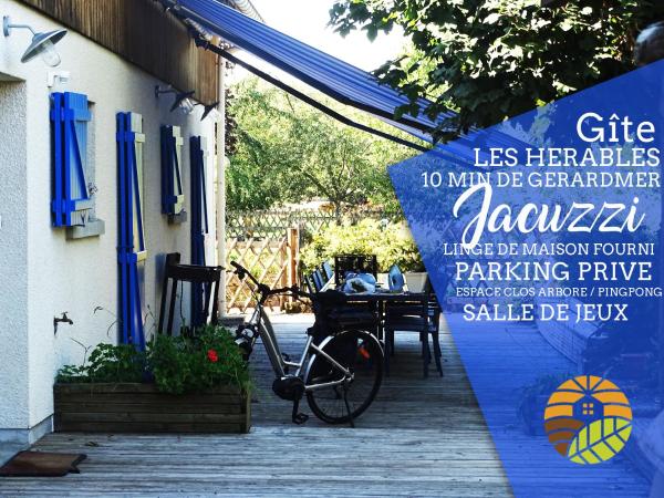 A la foto es mostra l'objecte ⁂⁂ GITE LES HERABLES [CLEDICIHOME] Gîte de charme // JACCUZI // SALLE DE JEUX ⁂⁂ situat a la ciutat de Granges-sur-Vologne.