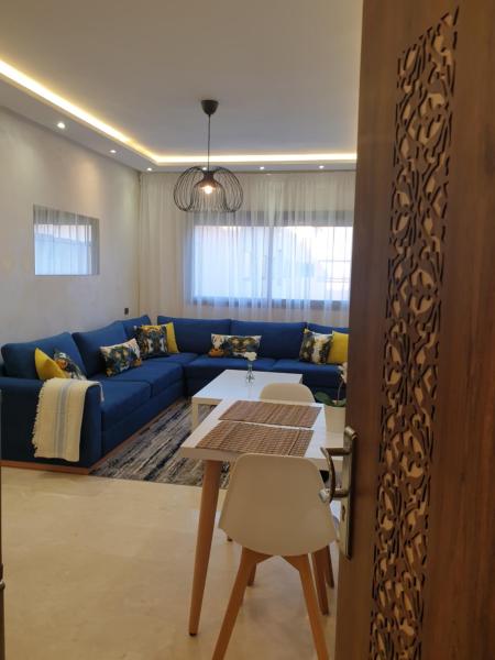 En la foto se muestra el objeto Apparemment yasmina ubicado en la ciudad de Marrakech.