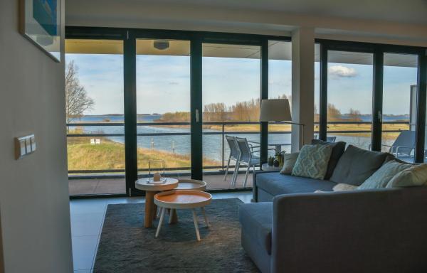 Na fotografii je vidět objekt Appartement aan jachthaven met zicht op Veerse meer nacházející se ve městě Arnemuiden.