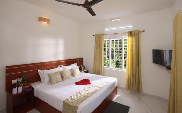 Nella foto è visibile l'oggetto Munnar Hills Homestay situato nella città di Munnar.