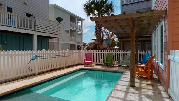 Vw46 4br, Beautiful Home, Private Heated Pool, Stunning Roof-top Views Of Gulf - Port Aransas, TX