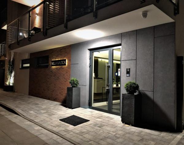 A la foto es mostra l'objecte Villa Nautica situat a la ciutat de Łeba.