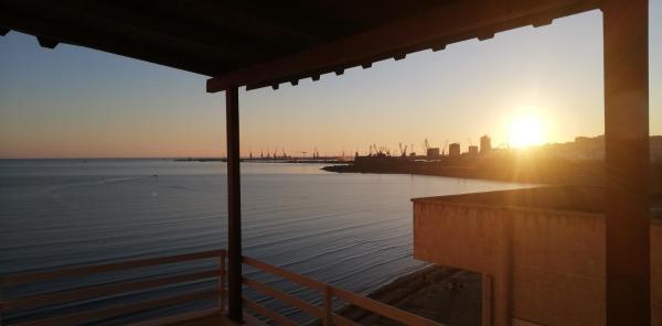 Nella foto è visibile l'oggetto Terrazza Mare situato nella città di Durazzo.