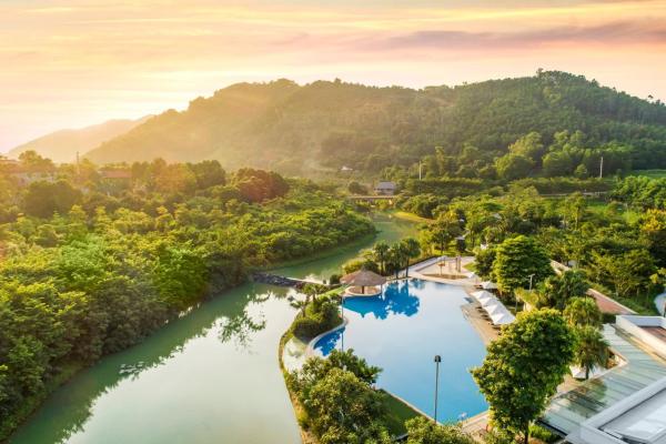 A la foto es mostra l'objecte Xanh Villas Thạch Thất - Venue Travel situat a la ciutat de Nam Giao.