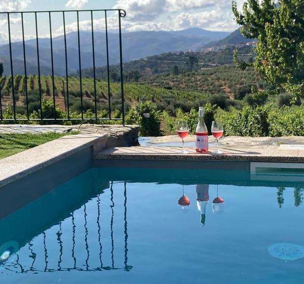 Na zdjęciu widoczny jest obiekt Quinta do Monte Travesso - Country Houses & Winery położony w mieście Barcos.