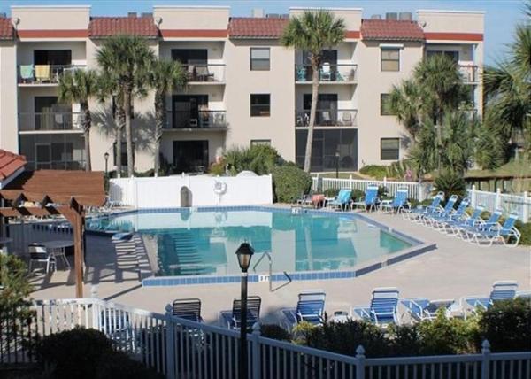På bildet vises objektet Ocean Village Club P26 condo som ligger i byen St. Augustine.