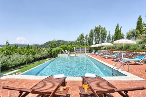 Kuvassa näkyy kohde Luxury Villa in Tuscany with Pool near Pisa and Florence - Eight Bedrooms 14 pl, joka sijaitsee kaupungissa Molino del Roglio.