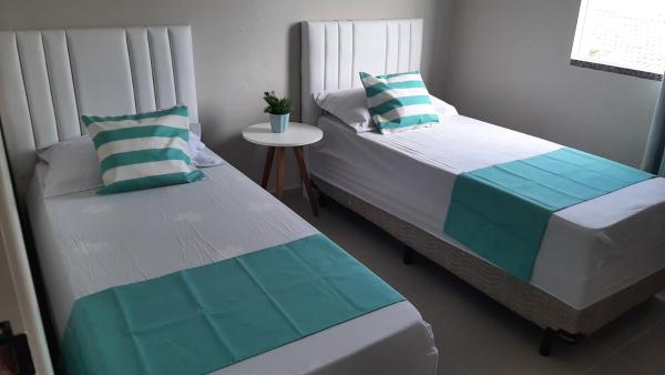 Na fotografii je vidět objekt Apartamento 2 quartos com estacionamento nacházející se ve městě Tijucas.