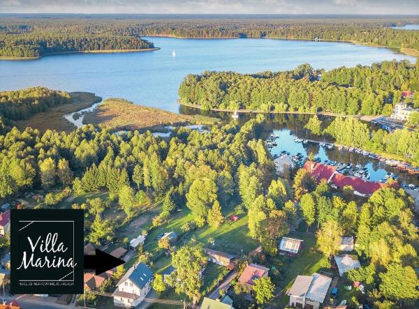 Nella foto è visibile l'oggetto Villa Marina situato nella città di Augustów.