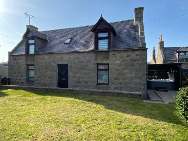 På billedet ses objektet Fisherman's Cottage beliggende i byen Fraserburgh.