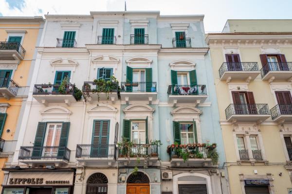 A la foto es mostra l'objecte Il Blu & InfinityFly Apartments situat a la ciutat de Bari.
