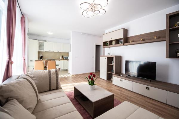 På billedet ses objektet Claseb Apartment beliggende i byen Timişoara.