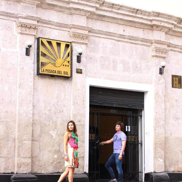 A la foto es mostra l'objecte Hostal La Posada Del Sol situat a la ciutat de Arequipa.