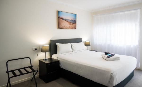 Na zdjęciu widoczny jest obiekt Petrie Mill Motel położony w mieście Strathpine.