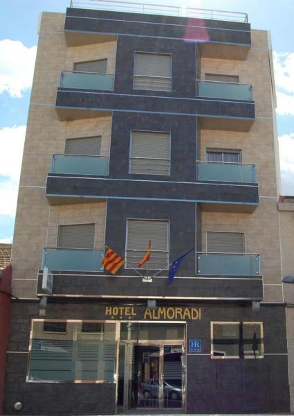 På billedet ses objektet Hotel Almoradi beliggende i byen Almoradí.