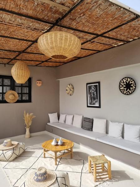 En la foto se muestra el objeto Riad les Rêves d'Amélie ubicado en la ciudad de Marrakech.