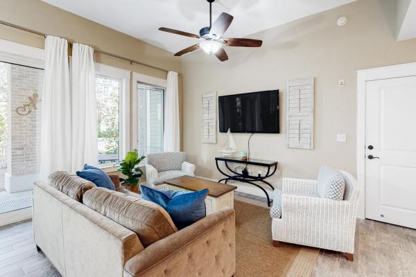 A la foto es mostra l'objecte Baytowne Wharf Pilot House 117 situat a la ciutat de Destin.