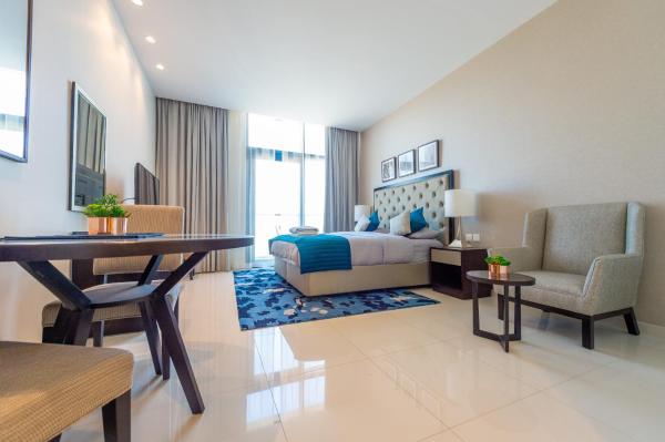 Luxury Escapes - Quiet Studio near Expo City and DWC Airport - CELESTIA TOWER, Дубай