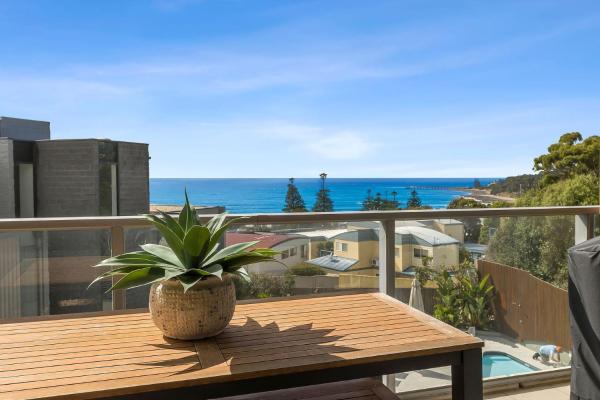 A la foto es mostra l'objecte Lorne Chalet Apartment 33 situat a la ciutat de Lorne.