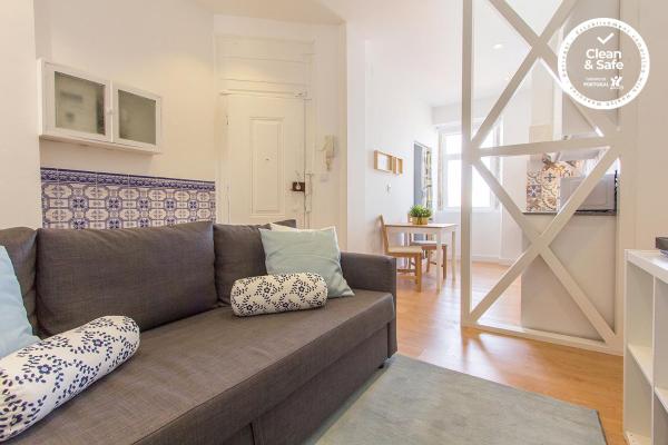 Auf dem Foto ist das Objekt Bairro Alto Stylish by Homing in der Stadt Lissabon zu sehen.
