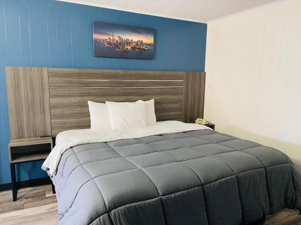 A la foto es mostra l'objecte Crown Inn situat a la ciutat de Linden.