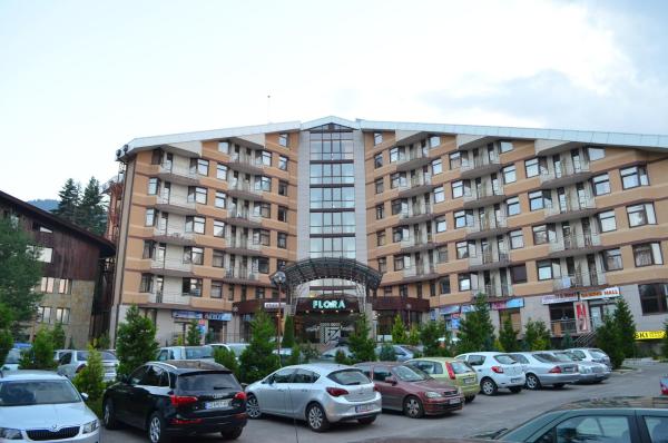 På billedet ses objektet Persey Flora Apartments beliggende i byen Borovets.