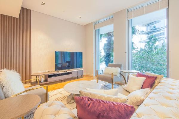 Na fotografii je vidět objekt Elegant 3 bedroom plus maid on Bluewaters 210 nacházející se ve městě Dubaj.
