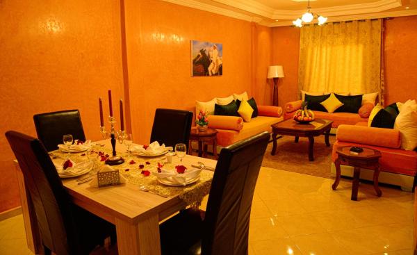 En la foto se muestra el objeto Hôtel La Citta Rossa ubicado en la ciudad de Marrakech.