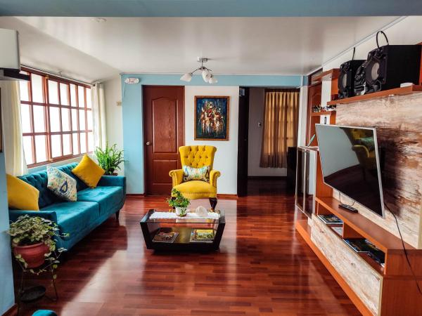 På bilden syns objektet Casa de Laura som ligger i staden Cusco.