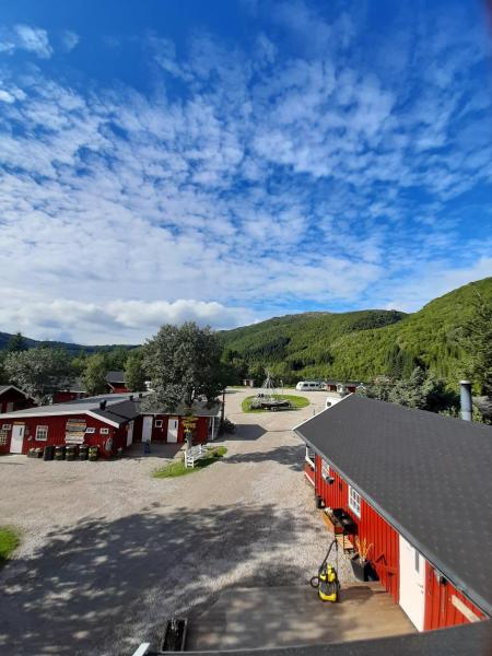A la foto es mostra l'objecte Lofoten Camp situat a la ciutat de Stamsund.