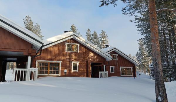 A la foto es mostra l'objecte Villiporo Cabin Levi situat a la ciutat de Levi.