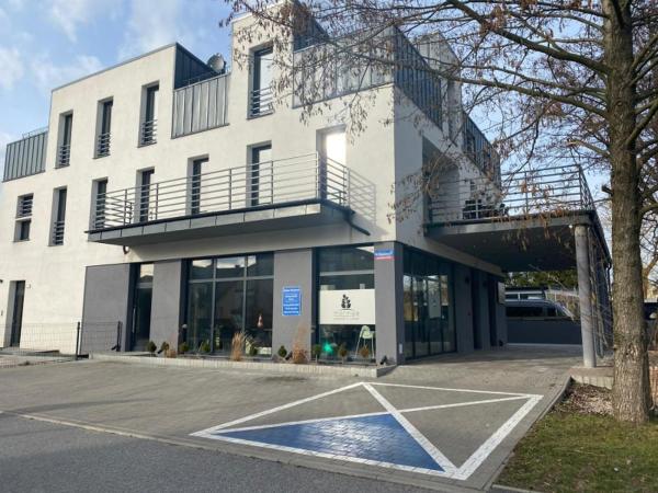 A la foto es mostra l'objecte Rybacka situat a la ciutat de Augustów.