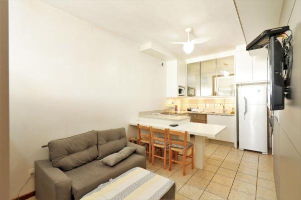 På billedet ses objektet Apartamento para 4 pessoas - DZ01H beliggende i byen Florianópolis.