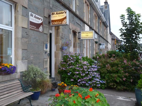 På bildet vises objektet St Annes Guest House som ligger i byen Oban.
