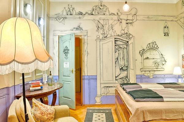Lavender Circus Hostel, Doubles & Ensuites, Будапешт