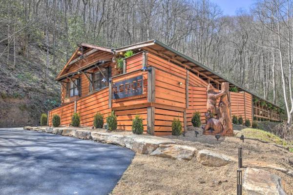 A la foto es mostra l'objecte The Lodge Nantahala River situat a la ciutat de Hidetown.