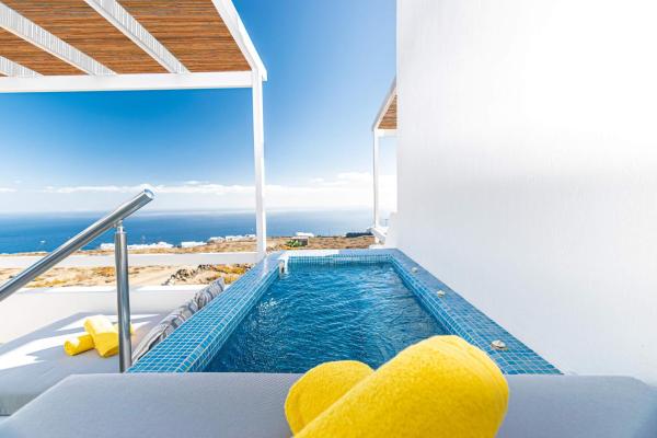 A la foto es mostra l'objecte Salvatore Villas situat a la ciutat de Imerovigli.