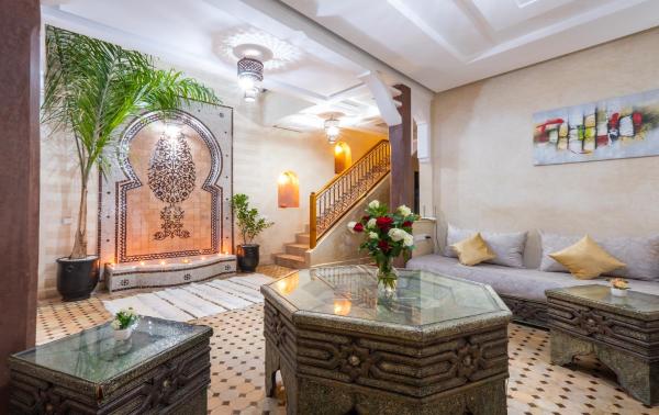 En la foto se muestra el objeto Riad Elite ubicado en la ciudad de Marrakech.