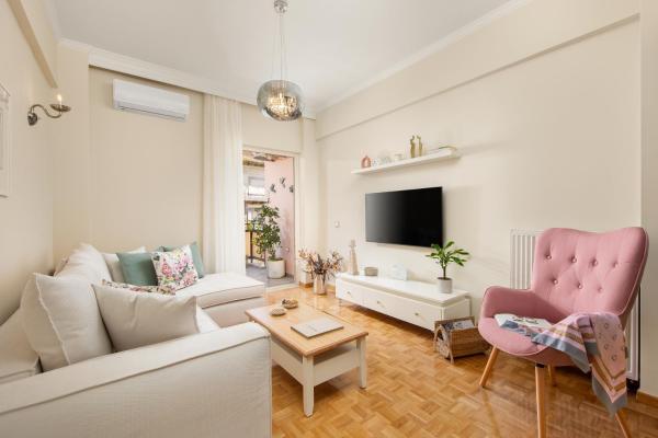 Na fotografii je vidět objekt Ivory Luxury Suite by CorfuEscapes nacházející se ve městě Korfu.