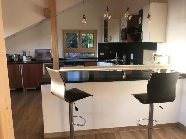 Na fotografii je vidět objekt Ferienwohnung NaturZeit nacházející se ve městě Elisabethszell.
