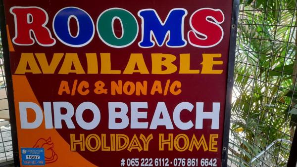 A la foto es mostra l'objecte DERO BEACH HOLIDAY HOME situat a la ciutat de Batticaloa.