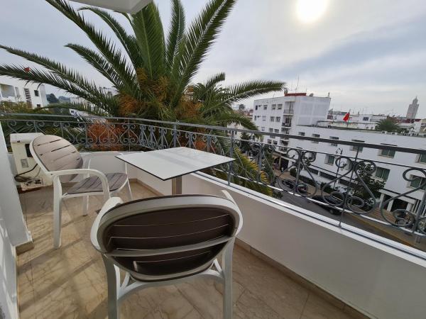 La photo montre l'objet Figuig Appart'Hotel situé dans la ville de Rabat.