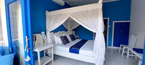 A la foto es mostra l'objecte The Shooting Star Homestay situat a la ciutat de Amed.