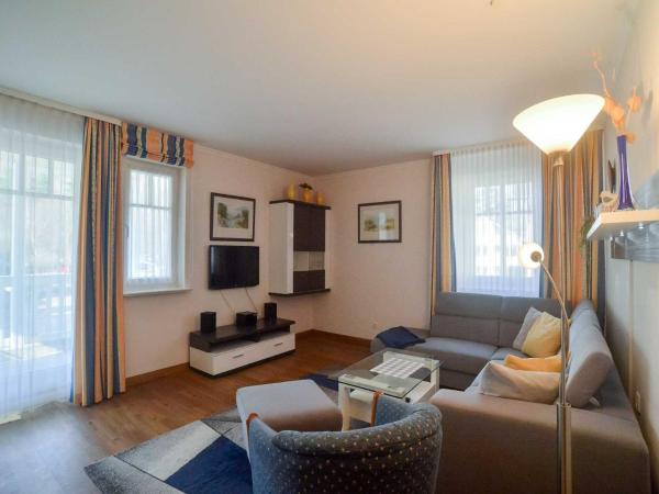 A la foto es mostra l'objecte Dünenpark Binz - Komfortplus Ferienwohnung mit 1 Schlafzimmer und Balkon im Obergeschoss 089 situat a la ciutat de Binz.