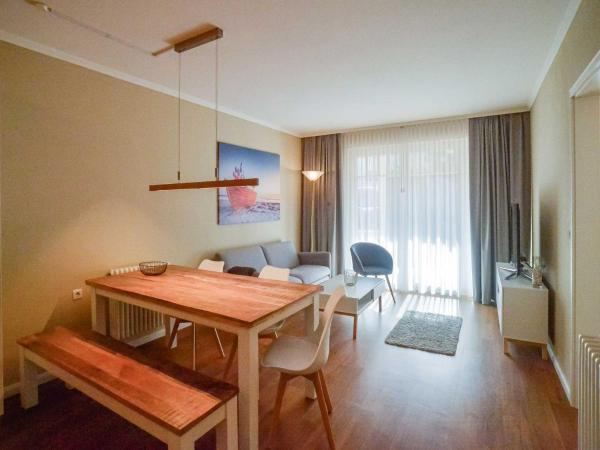A la foto es mostra l'objecte Dünenpark Binz - Komfortplus Ferienwohnung mit 2 Schlafzimmern und Terrasse 187 situat a la ciutat de Binz.
